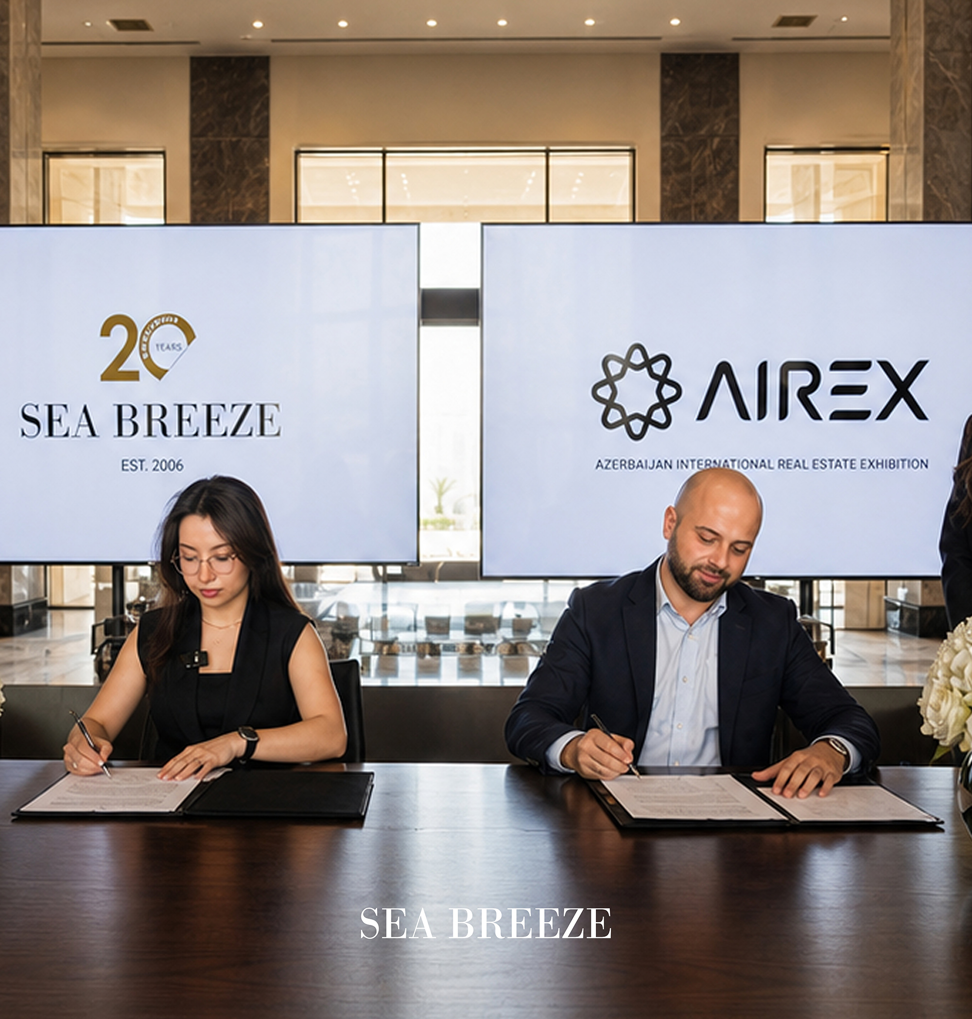 Sea Breeze и PASHA Property Management подписали меморандум о сотрудничестве